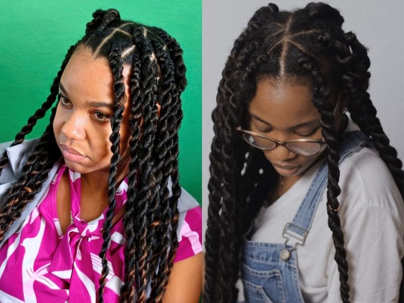 Auburn vs Ginger Hair: What Is The Difference? Best Color & Shade for You 24 long twists