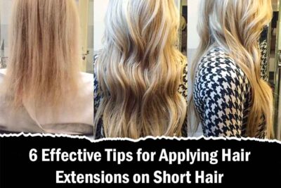 6 Effective Tips for Applying Hair Extensions on Short Hair