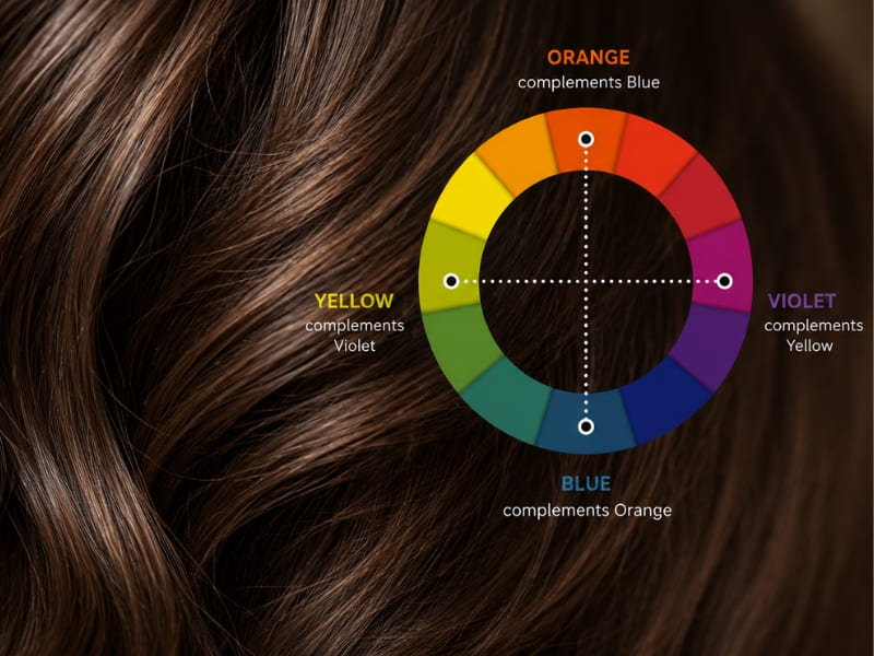 toner for brown hair