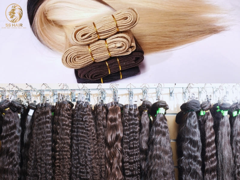 Vietnamese hair is a bit more expensive due to its high-quality raw materials; Chinese products are cheaper because they are mass-produced in factories