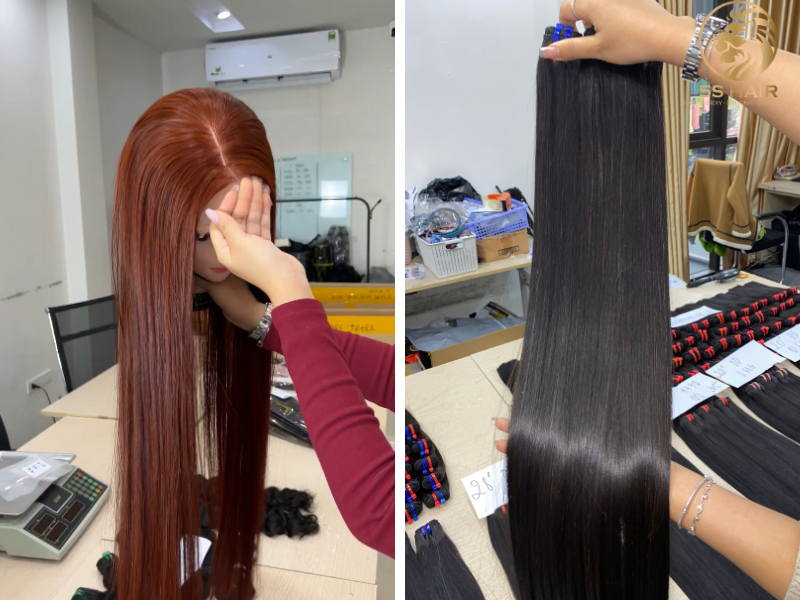 Types of hair extensions and hair extension market in San Diego