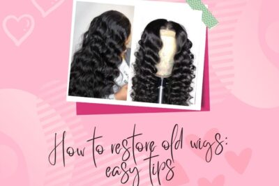 How to restore old wigs
