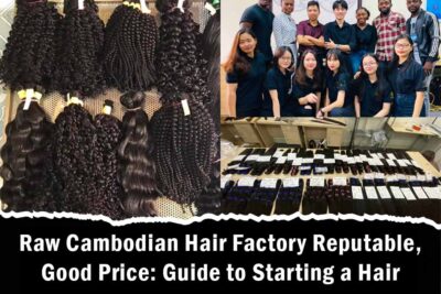 Raw Cambodian Hair Factory Reputable, Good Price: Guide to Starting a Hair Business