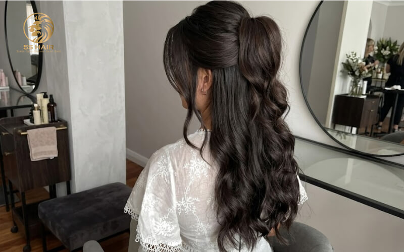 how-to-style-hair-extensions-half-up-half-down
