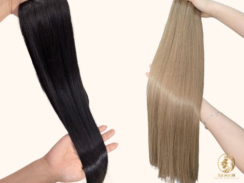 Good hair extensions start with high-quality hair