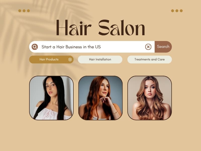 Start a hair business in the US