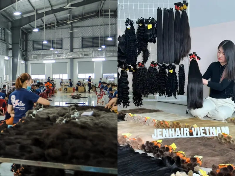 best vietnamese hair factory