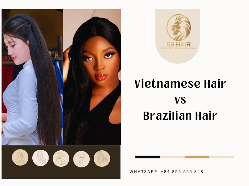 vietnamese hair vs brazilian hair