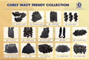 Vietnamese curly hair textures
