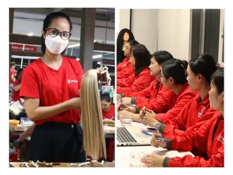 vietnamese hair factory in south africa