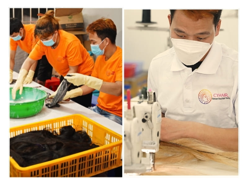 vietnamese hair factory in south africa
