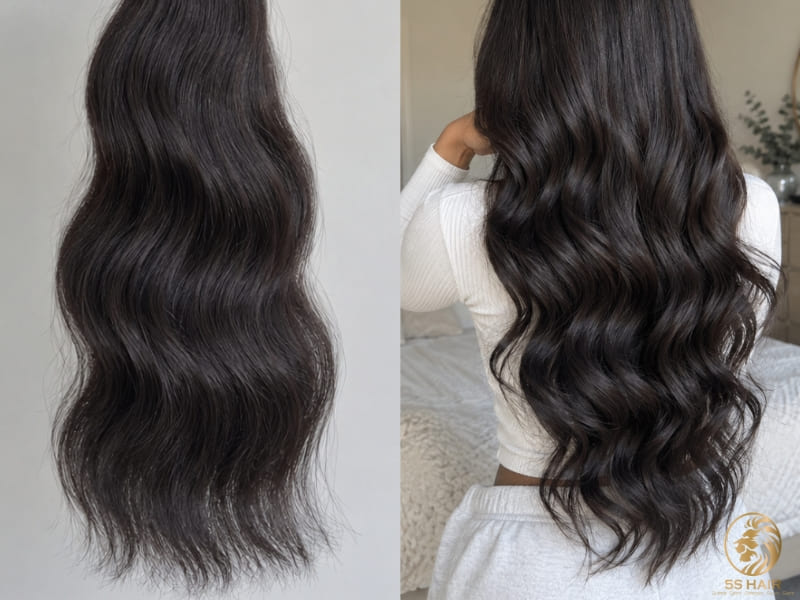 Double Drawn Hair