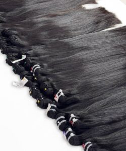 Natural Straight Hair Bundles | Raw, Virgin, & Remy Human Hair Weave 6 natural straight hair bundles